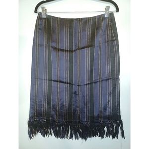 Dries Van Noten Striped Pencil Skirt